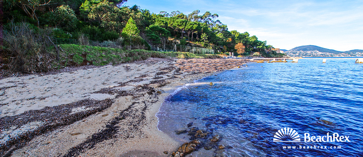 France - Var -  Saint-Tropez - Beach Criques des Graniers