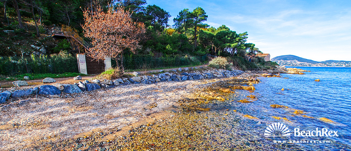 France - Var -  Saint-Tropez - Beach Criques des Graniers