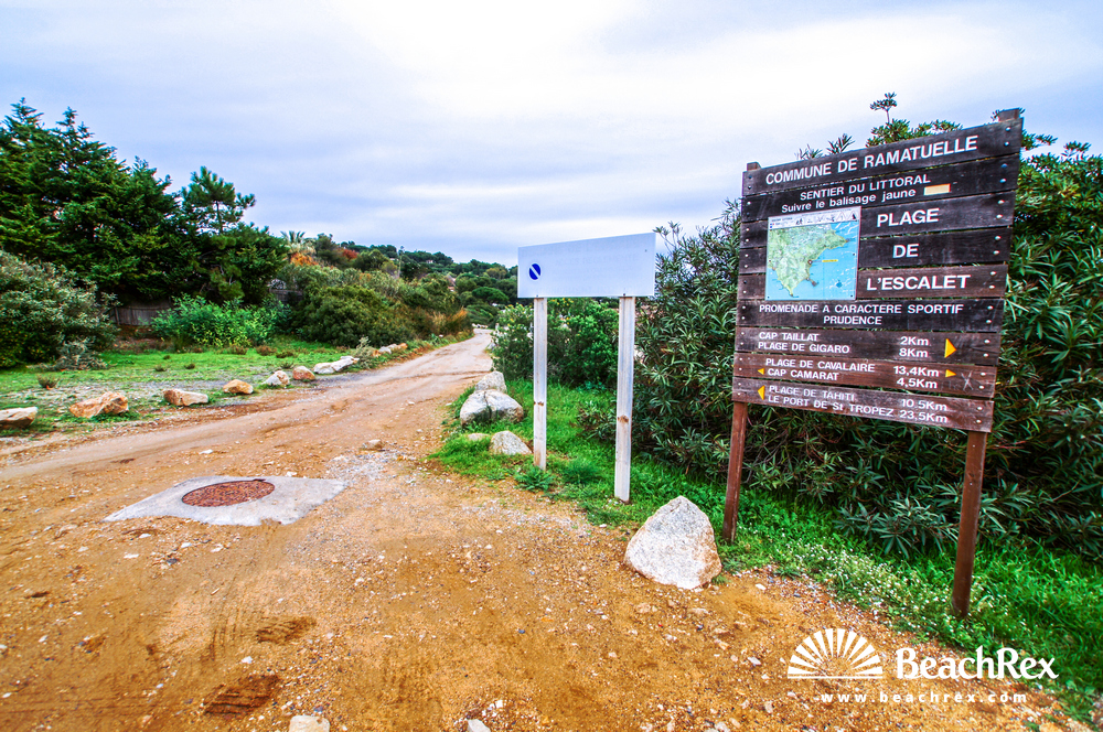 France - Var -  Ramatuelle - Beach de la Quessine