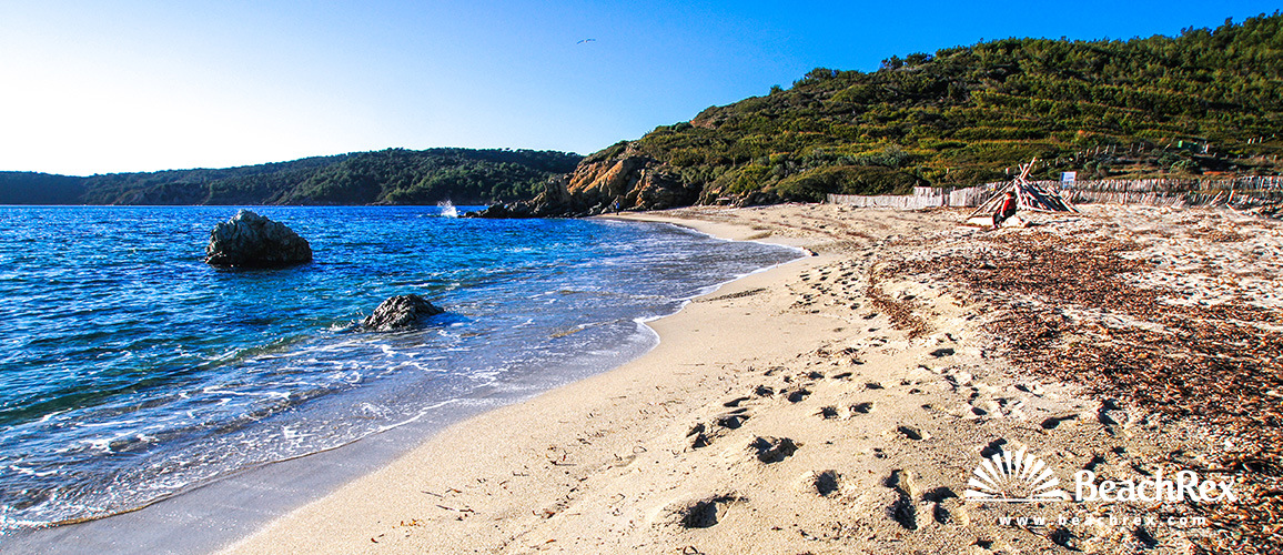 france - Var -  Ramatuelle - Plage Taillat