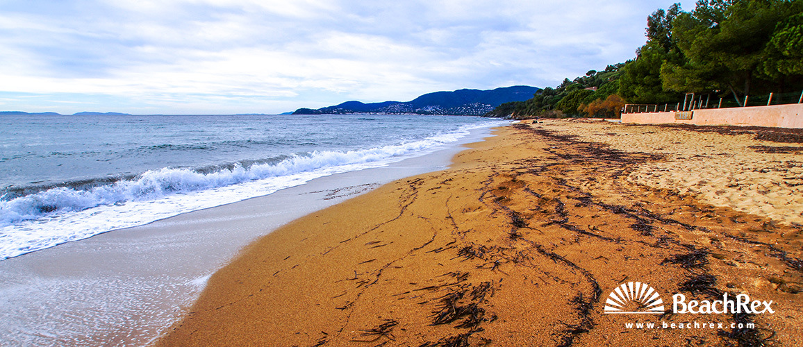 France - Var -  La Croix-Valmer - Beach d'Heraclee