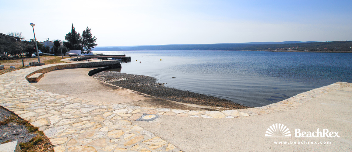 Croatie - Dalmatie  Zadar -  Crna Punta - Plage Crna Punta