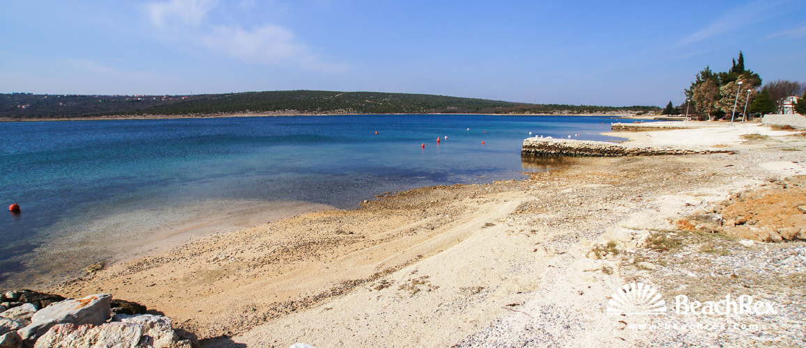 Croatie - Dalmatie  Zadar -  Crna Punta - Plage Crna Punta