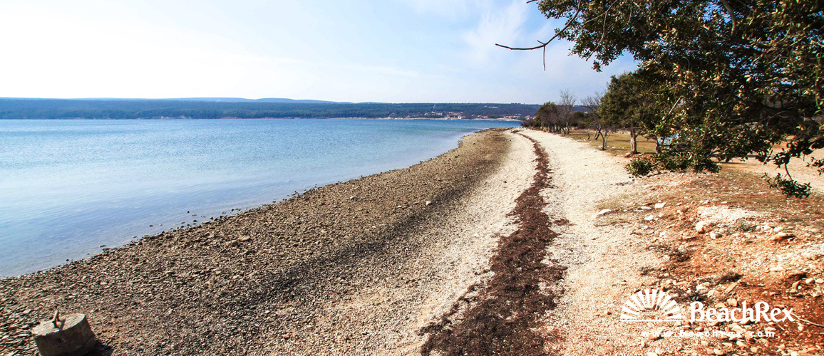 Croatie - Dalmatie  Zadar -  Crna Punta - Plage Kirnja