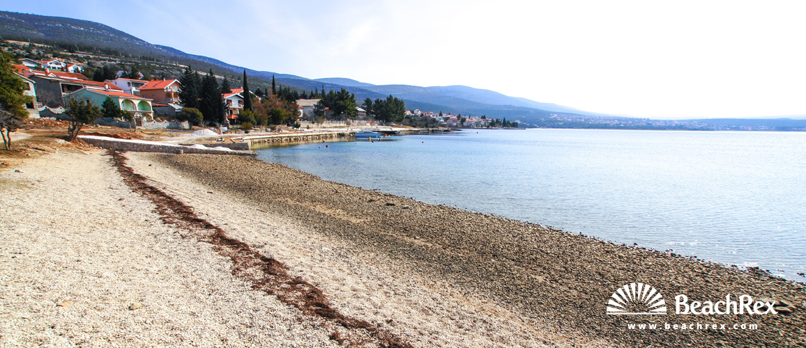 Croatie - Dalmatie  Zadar -  Crna Punta - Plage Kirnja