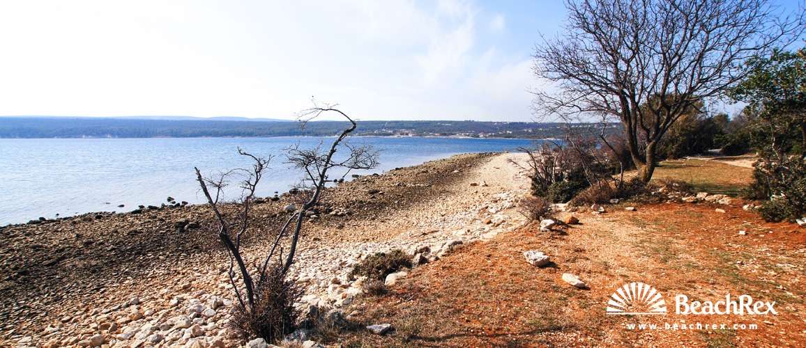 Croatie - Dalmatie  Zadar -  Crna Punta - Plage Kirnja