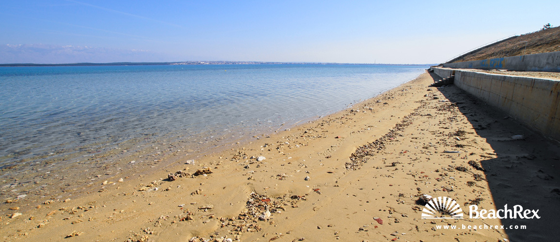 Croatia - Dalmatia  Zadar -  Nin - Beach Sabunike Mol