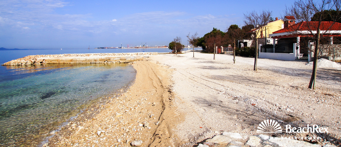 Croatie - Dalmatie  Zadar -  Bibinje - Plage Bibinje