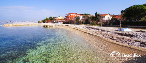 Hrvatska - Dalmacija  Zadar -  Bibinje - Plaža Bibinje