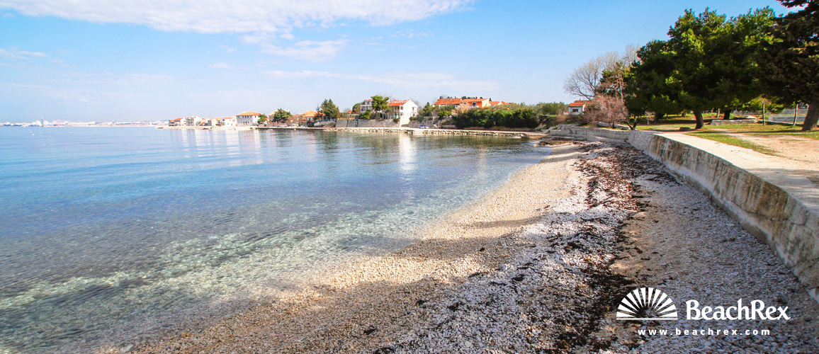 Croatie - Dalmatie  Zadar -  Bibinje - Plage Punta Rozica