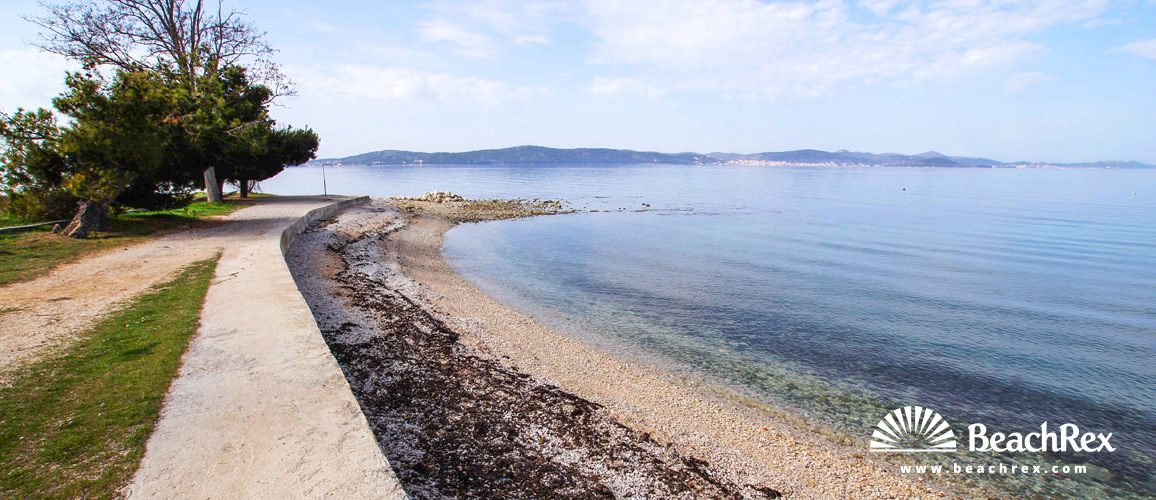 Croatie - Dalmatie  Zadar -  Bibinje - Plage Punta Rozica
