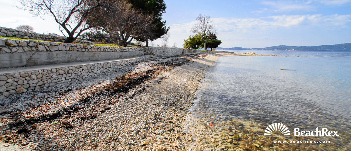Croatie - Dalmatie  Zadar -  Bibinje - Plage Punta Rozica
