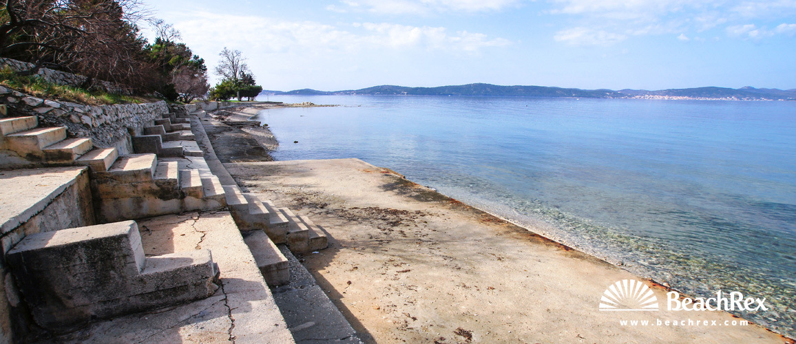 Croatie - Dalmatie  Zadar -  Bibinje - Plage Punta Rozica