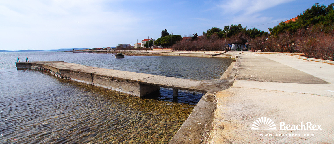 Croatia - Dalmatia  Zadar -  Sukošan - Beach Makarska