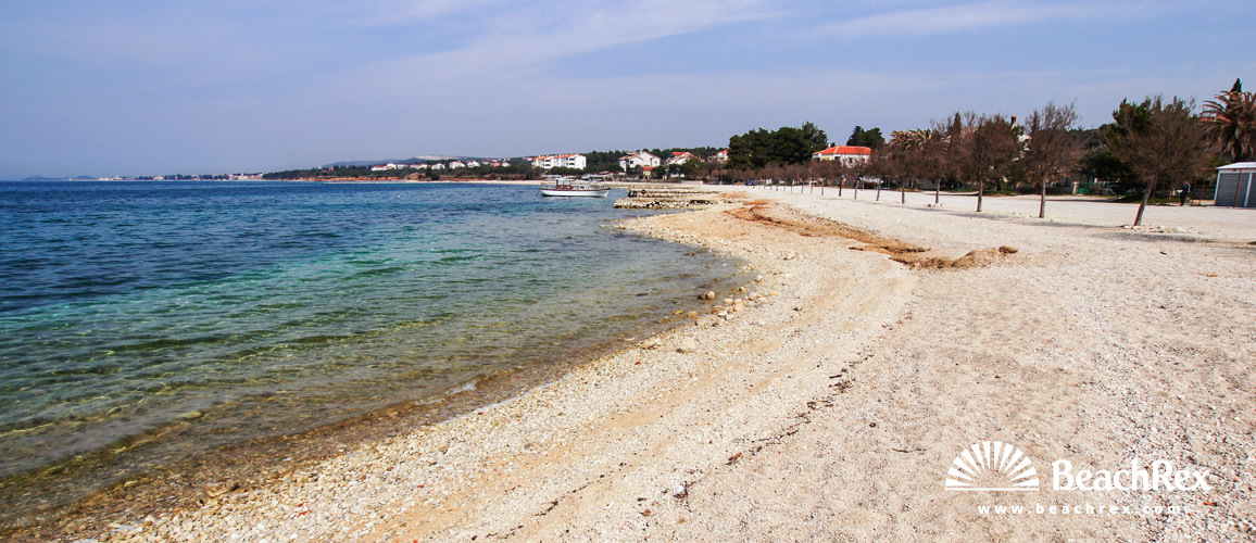 Croatie - Dalmatie  Zadar -  Biograd na Moru - Plage Bošana