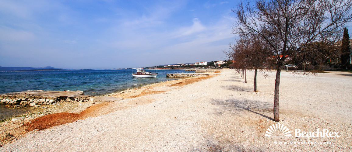 Croatie - Dalmatie  Zadar -  Biograd na Moru - Plage Bošana