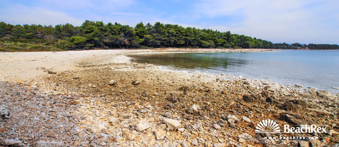 Croatie - Dalmatie  Zadar -  Biograd na Moru - Plage Lumbrak