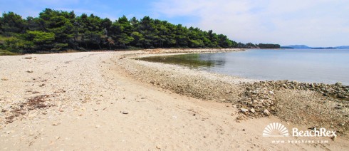 Croatie - Dalmatie  Zadar -  Biograd na Moru - Plage Lumbrak