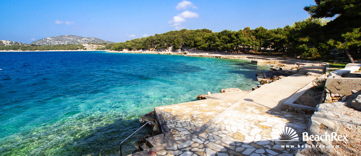 Croatia - Dalmatia  Šibenik -  Tribunj - Beach Zamalin