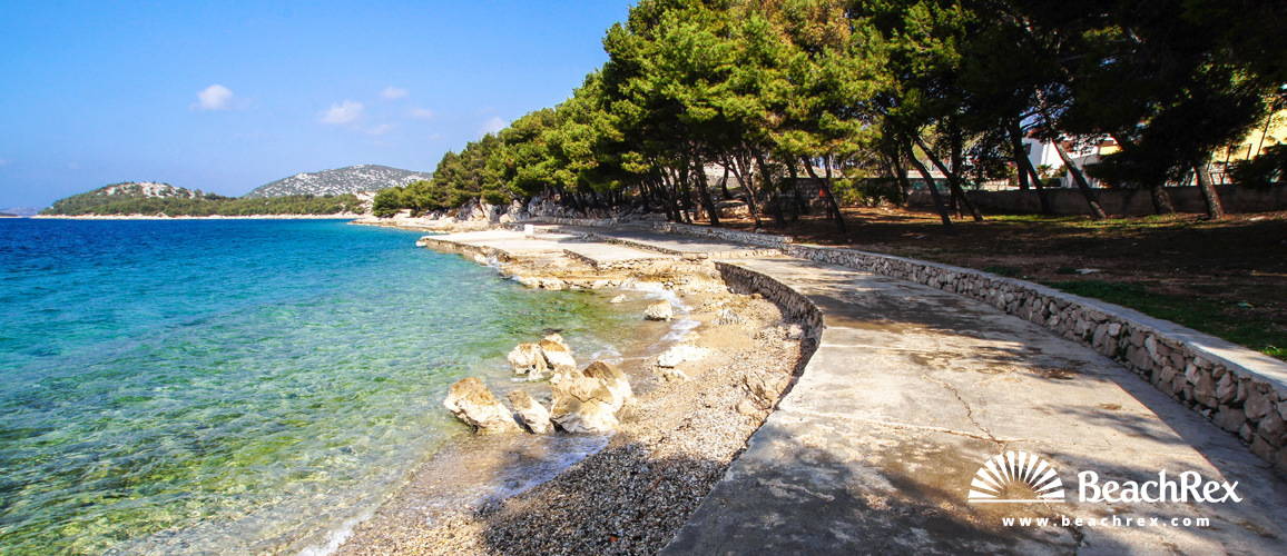Croatia - Dalmatia  Šibenik -  Tribunj - Beach Zamalin