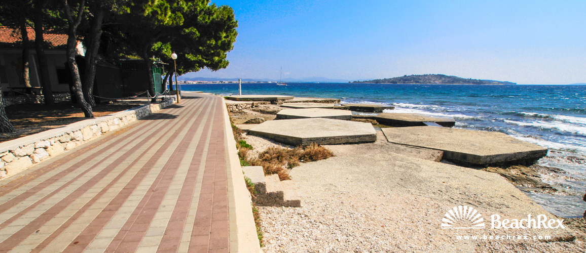 Croatia - Dalmatia  Šibenik -  Vodice - Beach Heksagon