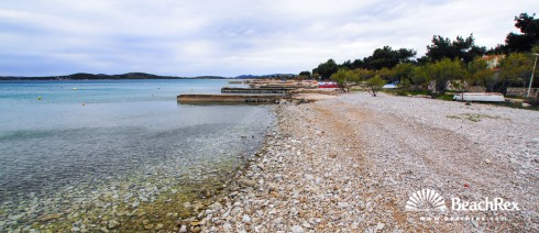 Croatie - Dalmatie  Šibenik -  Jadrija - Plage Olive