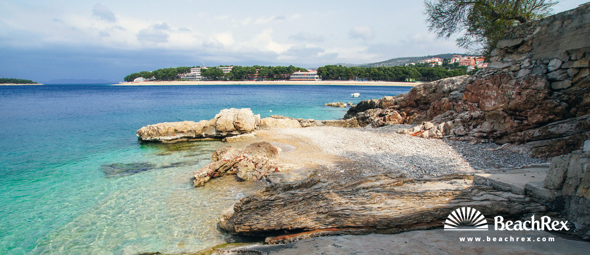 Croatia - Dalmatia  Šibenik -  Primošten - Beach Rosi