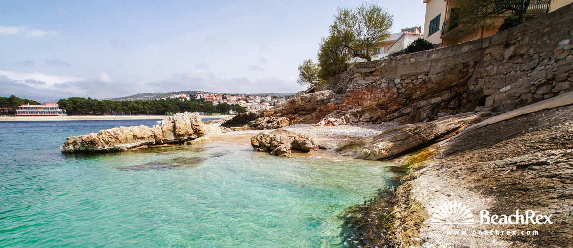 Croatie - Dalmatie  Šibenik -  Primošten - Plage Rosi Croatie - Dalmatie  Šibenik -  Primošten - Plage Rosi