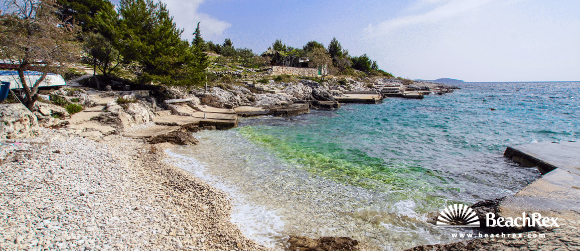 Croatia - Dalmatia  Šibenik -  Rogoznica - Beach Tičinovica