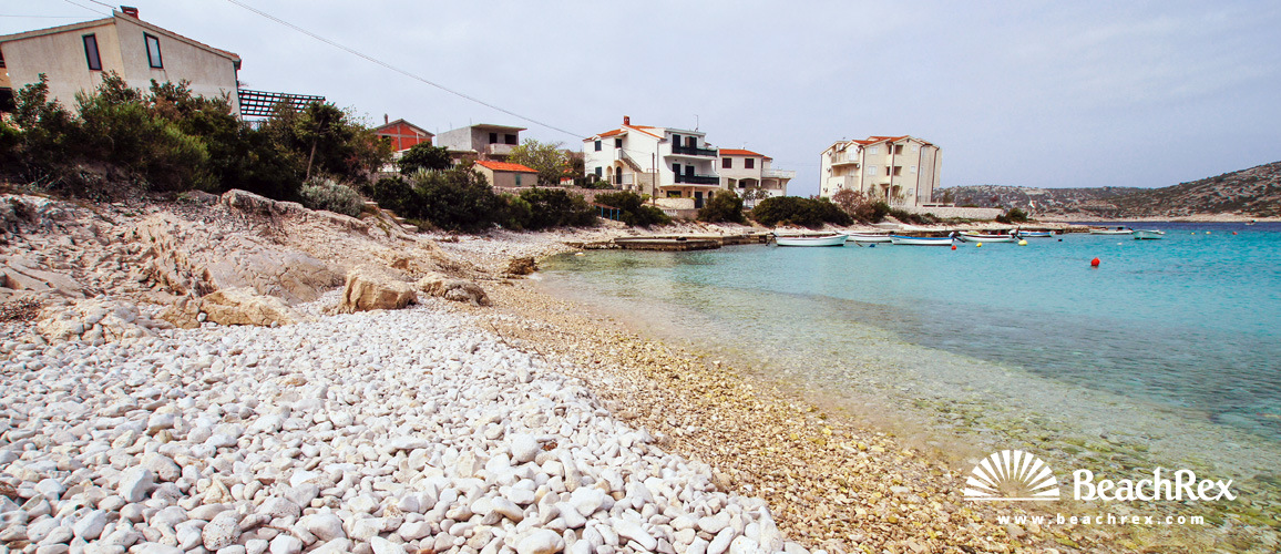 Croatie - Dalmatie  Šibenik -  Dvornica - Plage Rina