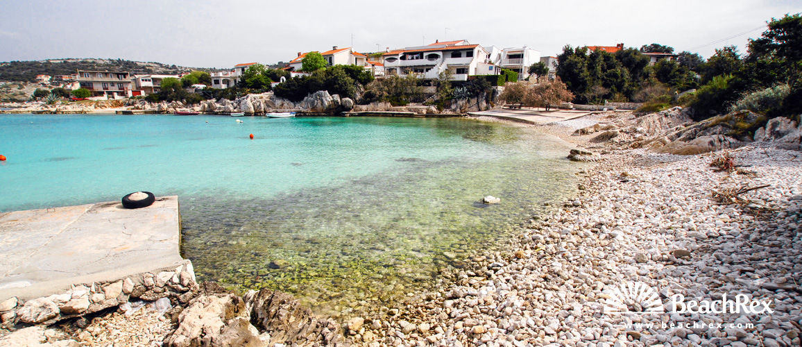 Croatie - Dalmatie  Šibenik -  Dvornica - Plage Rina