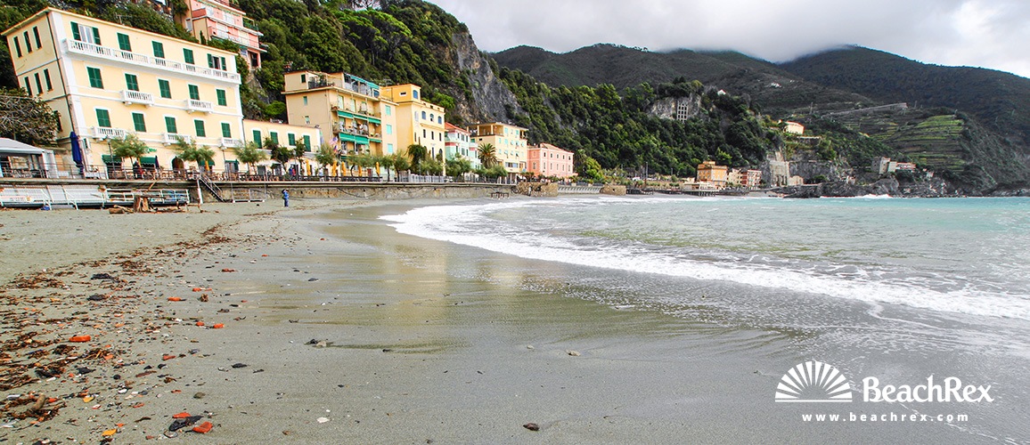 Italien - Liguria -  Monterosso al Mare - Strand Fegina