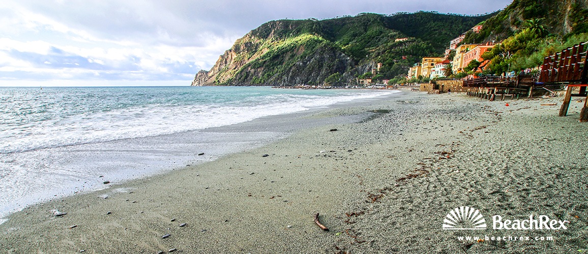 Italien - Liguria -  Monterosso al Mare - Strand Fegina