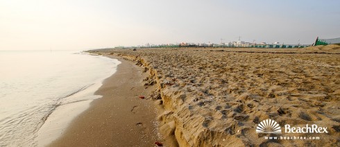 Italy - Veneto -  Chioggia - Beach Sottomarina