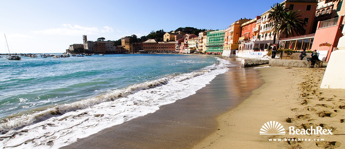 Italija - Liguria -  Sestri Levante - Plaža Baia del Silenzio