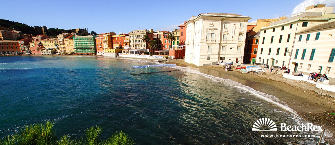 Italija - Liguria -  Sestri Levante - Plaža Baia del Silenzio