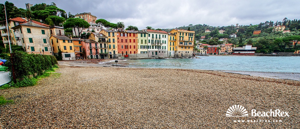 Italie - Liguria -  Rapallo - Plage San Michele