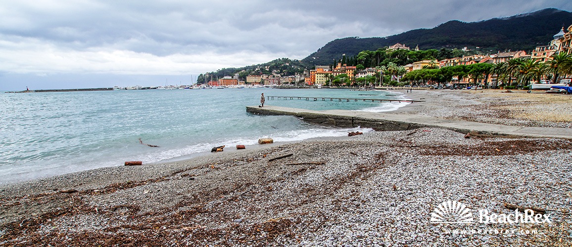 Italy - Liguria -  Santa Margherita Ligure - Beach Central