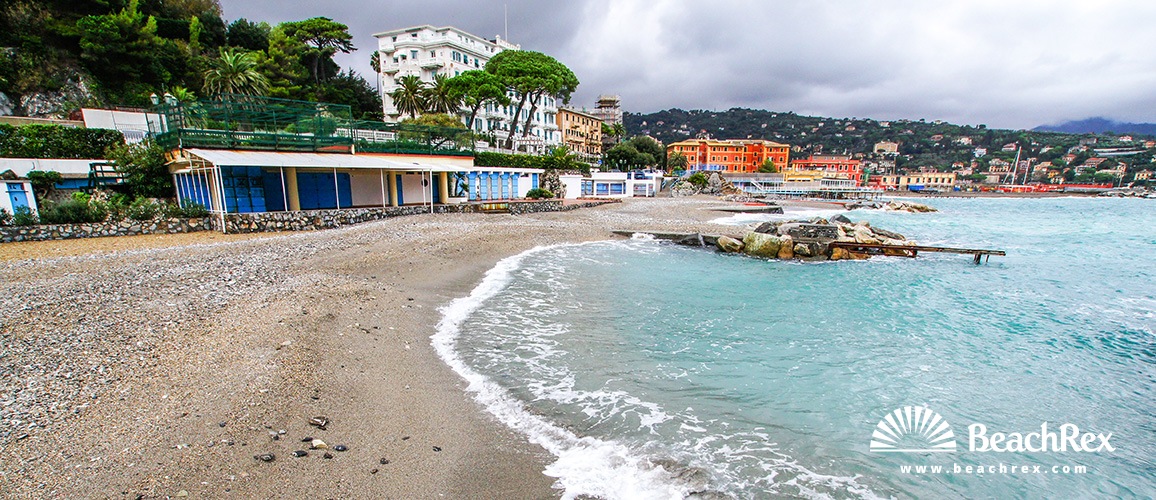 Italy - Liguria -  Santa Margherita Ligure - Beach Santa Margherita