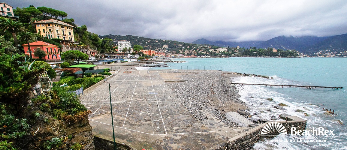 Italy - Liguria -  Santa Margherita Ligure - Beach Santa Margherita
