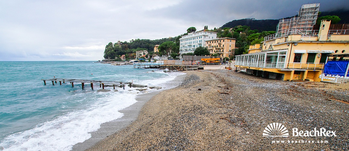 Italy - Liguria -  Santa Margherita Ligure - Beach Santa Margherita