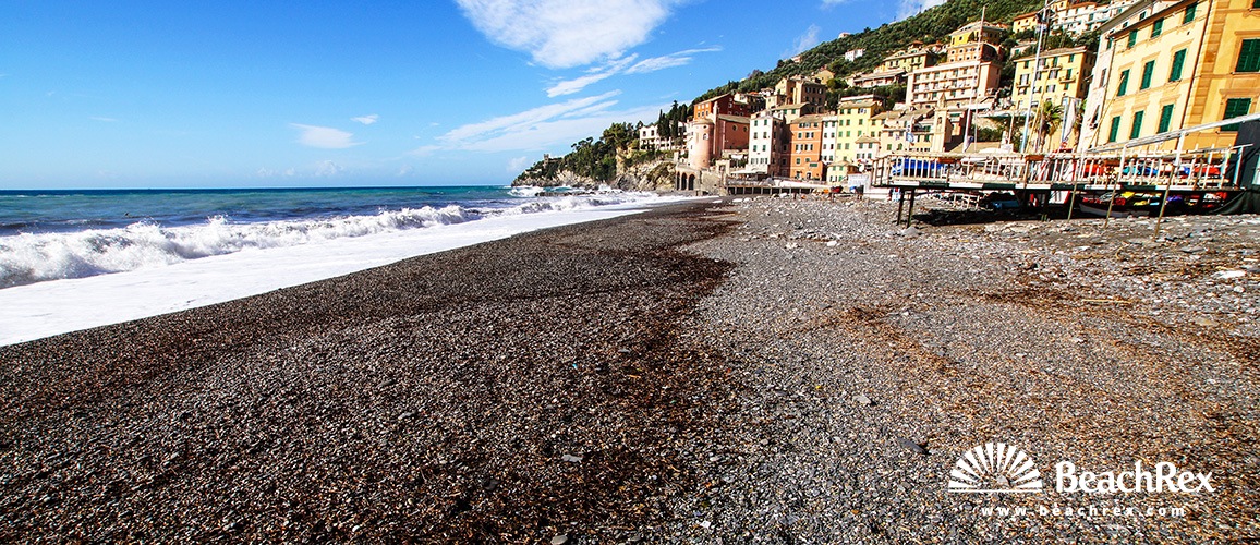 Italien - Liguria -  Sori - Strand Sori