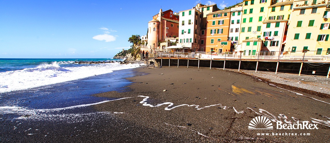 Italien - Liguria -  Sori - Strand Sori