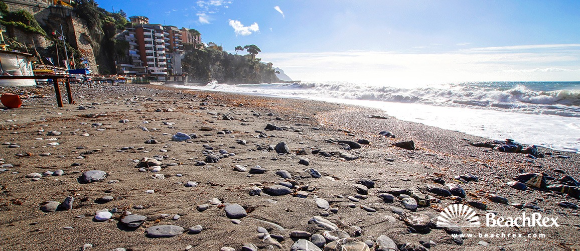 Italien - Liguria -  Sori - Strand Sori