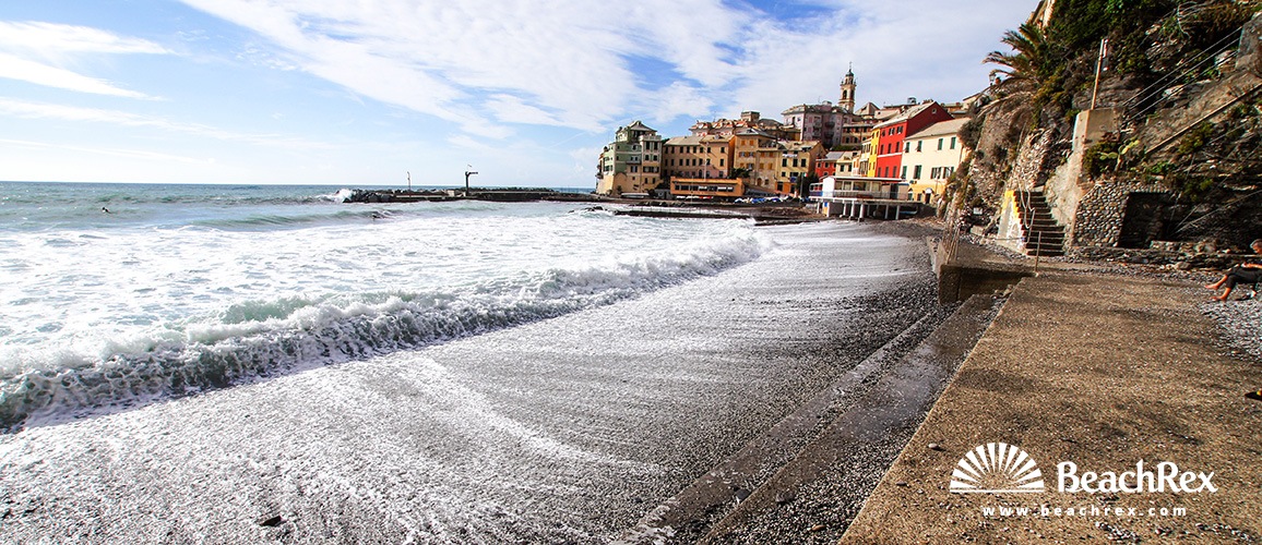 Italy - Liguria -  Genova - Beach Bogliasco