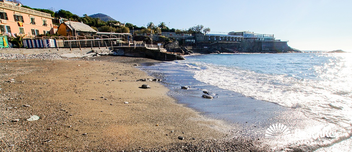 Italia - Liguria -  Genova - Spiaggia Quartara