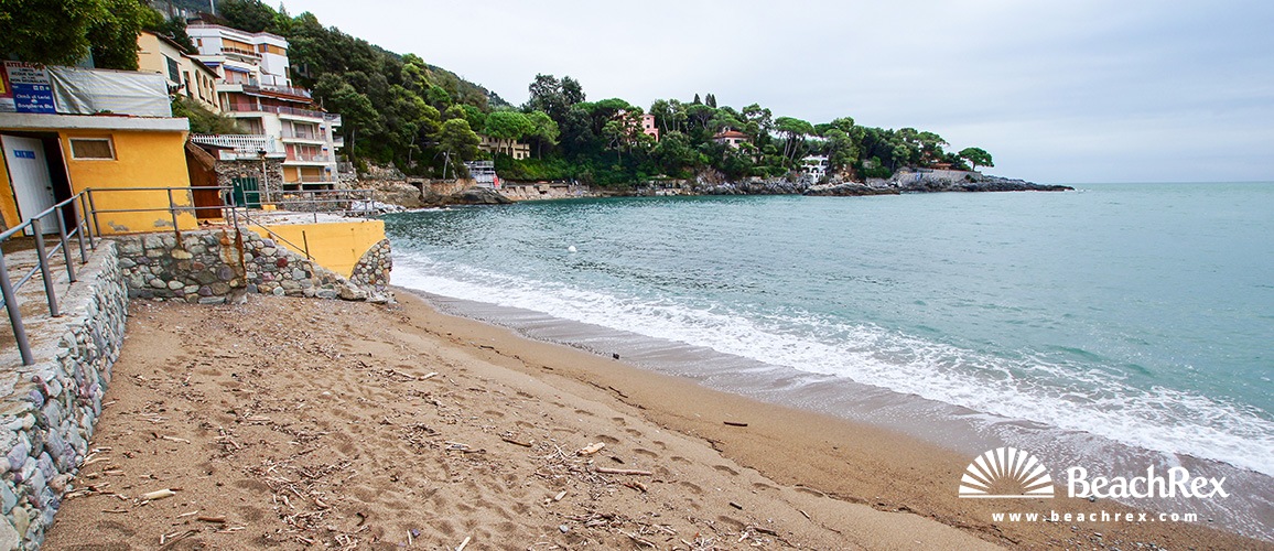 Italia - Liguria -  Fiascherino - Spiaggia Fiascherino