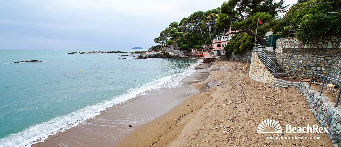 Italia - Liguria -  Fiascherino - Spiaggia Fiascherino