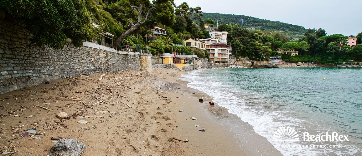 Italia - Liguria -  Fiascherino - Spiaggia Fiascherino