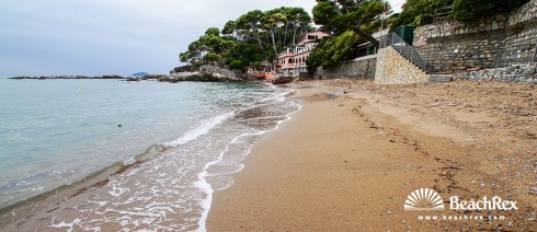 Italien - Liguria -  Fiascherino - Strand Fiascherino